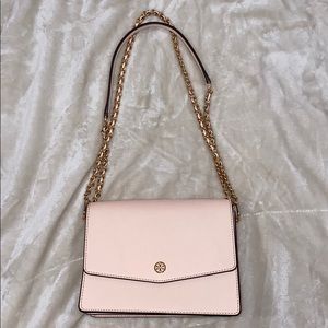 Pale Pink Tory Burch Bag